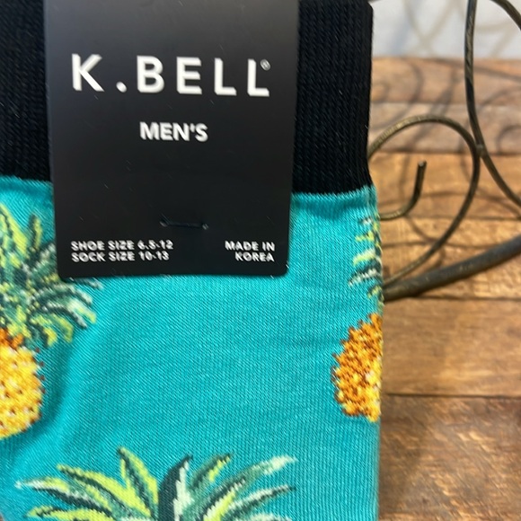 Men’s K Bell Novelty Crew Socks - Picture 2 of 7